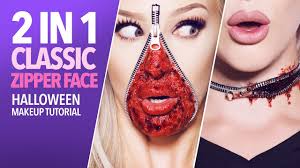 clic zipper face makeup tutorial