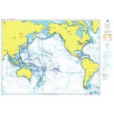 Ba Chart 4002 A Planning Chart For The Pacific Ocean