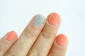 diy nail art tutorial loose glitter