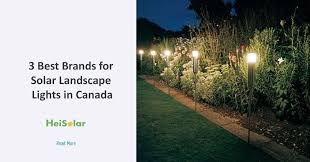 Solar Landscape Lights In Canada