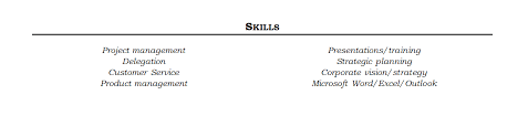 How To Write A Resume Skills Section With Examples