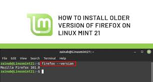 of firefox on linux mint 21