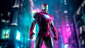 Iron Man Neon Wallpapers - Wallpaper Cave