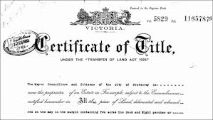 Land Titles Registry Inquiry | Prosper Australia