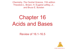 Acids And Bases Ap Chemistry With Dr Hart