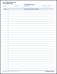 Blank Progress Notes Template Notes Template Nursing