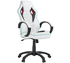 Sit comfortably in front of your pc for hours. Buy X Rocker Height Adjustable Office Gaming Chair White At Argos Co Uk Your Online Shop For Office Chairs Office Fu Gaming Chair White Office Chair Chair