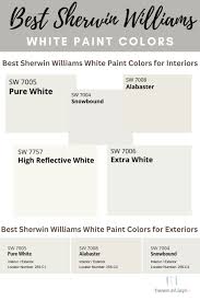 best sherwin williams white paint colors