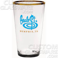 Custom Imprinted 16 Oz Pint Glass