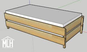 the stack a bed converts from twin to