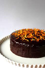 Chocolate Cake With Orange Marmalade gambar png