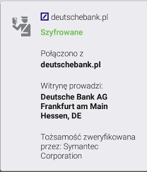 As a result, by virtue of law as of 10 november 2018 you will automatically become the customers of santander bank polska s.a. Deutsche Bank Db Easynet Sicherheit In Der Anwendung Von E Banking System Db Easynet Pdf Free Download