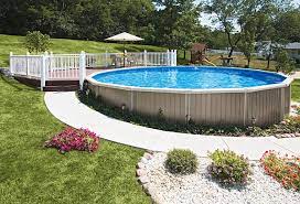 how to put an above ground pool on a hill