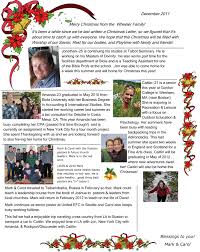 Family Christmas Newsletter Under Fontanacountryinn Com