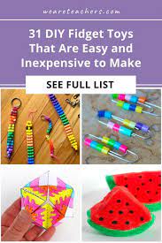 31 diy fidget toys that are easy and