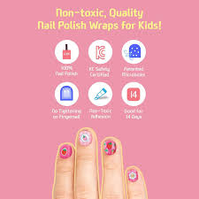 non toxic nail polish stickers
