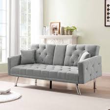 wellmall 76 inch futon sofa bed with