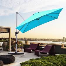 Blue Garden Patio Umbrella Crank