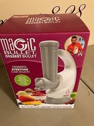 Meet the original magic bullet ® that started it all. Magic Dessert Bullet Magic Bullet Dessert Maker Blender Healthy Frozen Smoothie Maker Db 0101 Monkey Viral Here Is Another Recipe For The Magic Bullet Dessert Bullet Ludwig Kalb