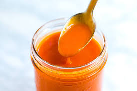 three ing buffalo wing sauce