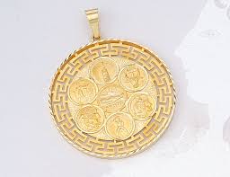 greek jewelry 14k gold pendants