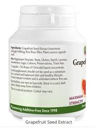 gfruit seed extract 300 mg health