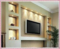 living room tv wall design india ksa