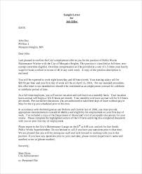 Job Offer Letter To Employee Coachdave Us