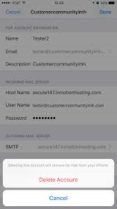 Go to manage my subscriptions if you have any and cancel them. How To Fix The Server Error With Iphone Mail Or Other Ios Mail Clients Inmotion Hosting