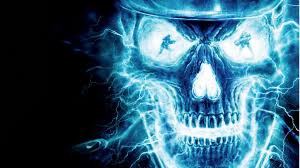 flaming skull wallpapers 50 images