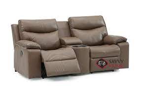 Providence Leather Reclining Loveseat
