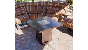 Hammered Bronze Fire Pits
