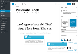 Or take notes a little less painlessly when reading that article? Pullquote Block Easy Wp Guide