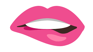 bite lip emoji what it means and how