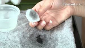 how to get ink off skin hands clothes