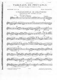 Challenging classical alto sax solos? Tableaux De Provence Paul Maurice Sax Alto By Digital Sheet Music For Individual Part Solo Part Download Print S0 743633 Sheet Music Plus