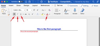 text formatting in word using npoi api
