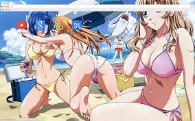 Hot Ecchi Anime Beach theme 1680x1050