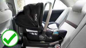correctly install a nuna pipa car seat