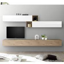 Infra Tv Wall Unit And Shelves In White