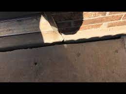 Seal Gap In Foundation And Concrete