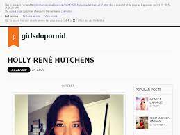 Holly René Hutchens ~ girlsdopornidreal