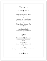 Simple Fine Dining Menu 60 Attractive And Simple