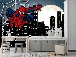 Spiderman Wallpaper L En Stick Voor