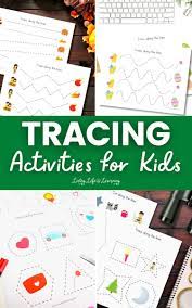 tracing activities for kids