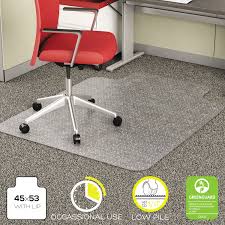 chair mat for low pile carpet