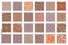 Street Road Pavements Tile Patterns