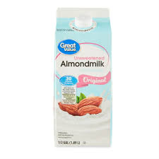 original unsweetened almond milk