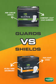 Battling Incontinence Choose Your Weapon Shields Provide