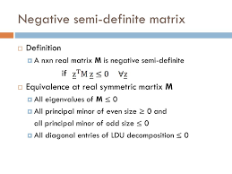 Thus one actually obtains an lu factorization of paq for some permutation matrices p and q. Ppt Test For Definiteness Of Matrix Powerpoint Presentation Free Download Id 3079210